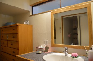結露対策に珪藻土を塗った例
