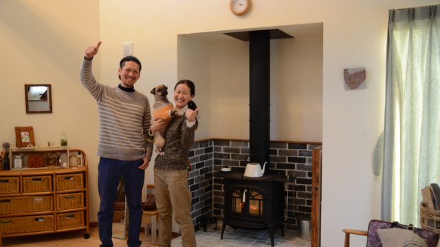 内装に漆喰を塗った施工例