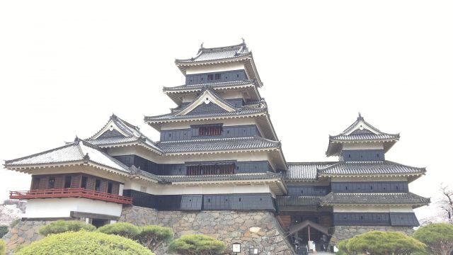 今でもそのまま残る松本城